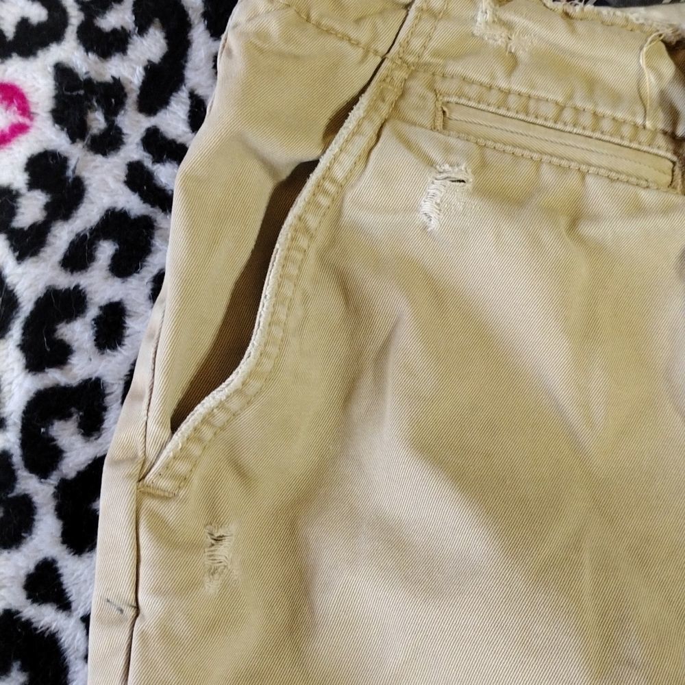 Polo Ralph Lauren Distressed Button DrawString Shorts - Picture 9 of 15